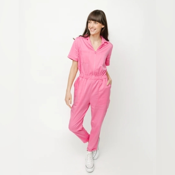 Smash + Tess Pants - Smash and Tess Kimi Jumpsuit Coveralls, Papaya Pink, size XS - NWT
